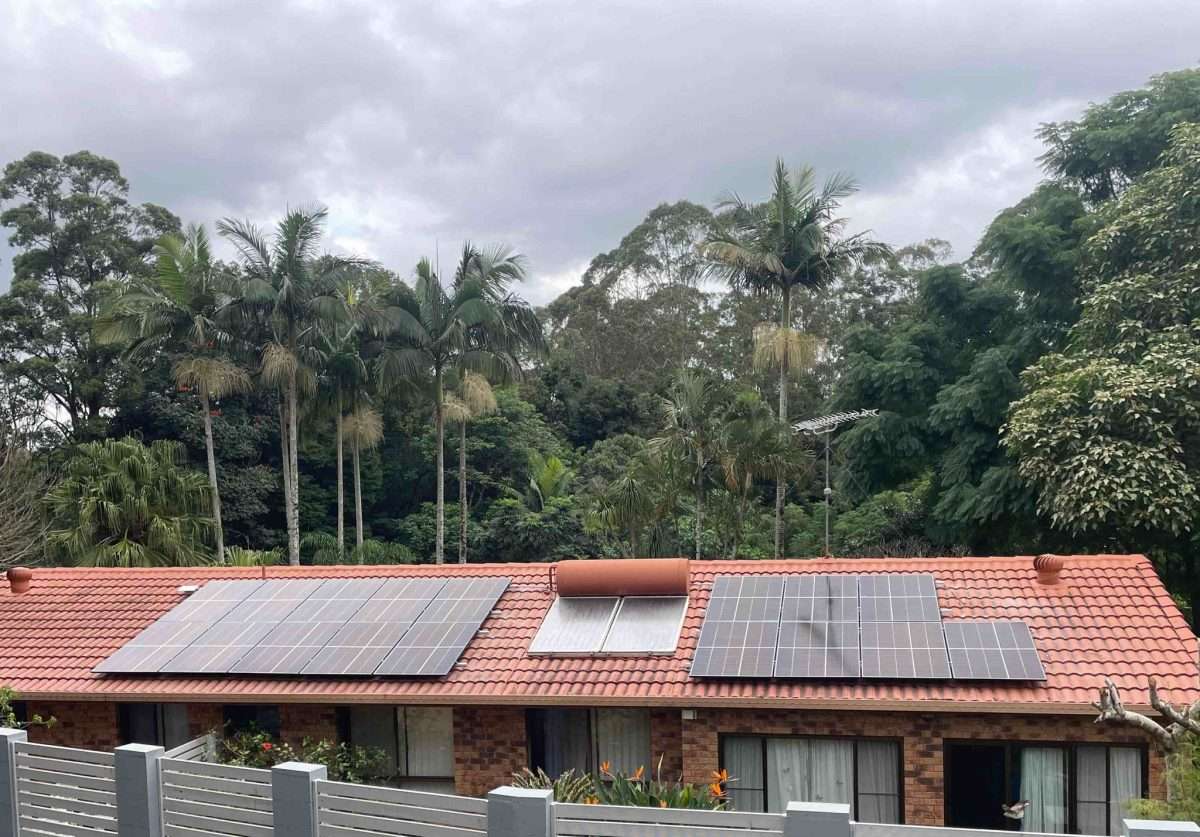 6.63kW Residential Solar Panel Installation Alstonville NSW