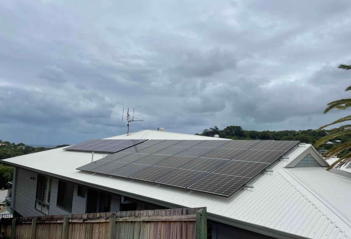 6.63kW system installed at Banora Point NSW