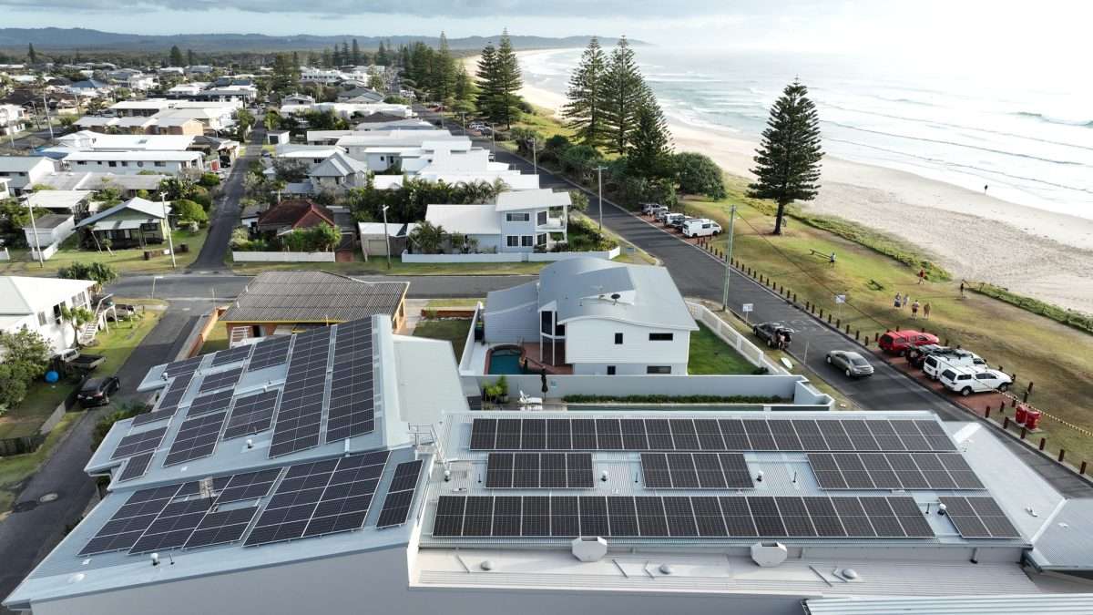 Commercial Solar Installation 80 kW solar system