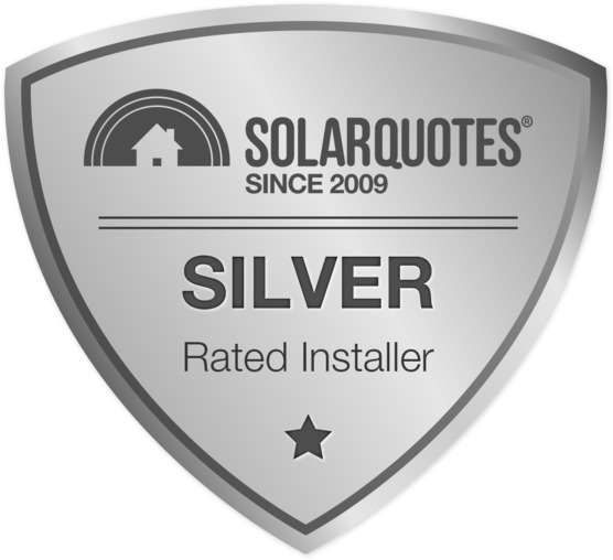 SolarQuotes Silver Rated Supplier Logo